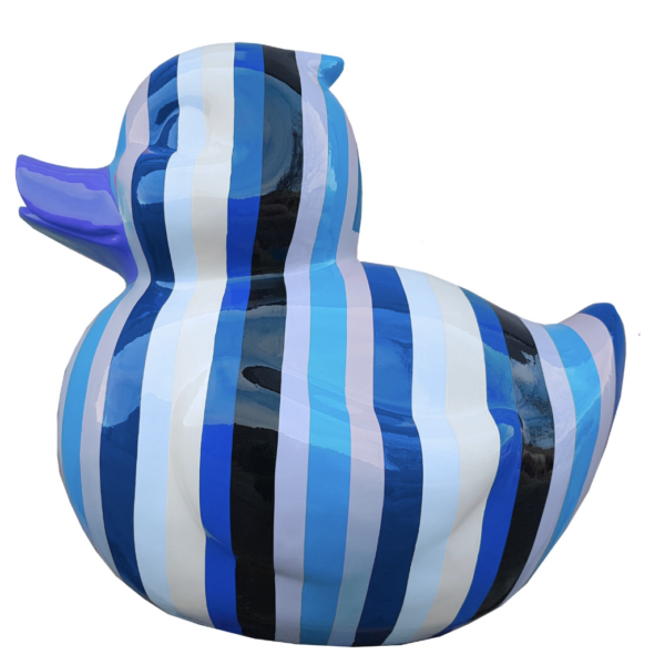 Abstrakte Ente - XXL  -  Designer Deko Hochglanz Lack - 60 cm