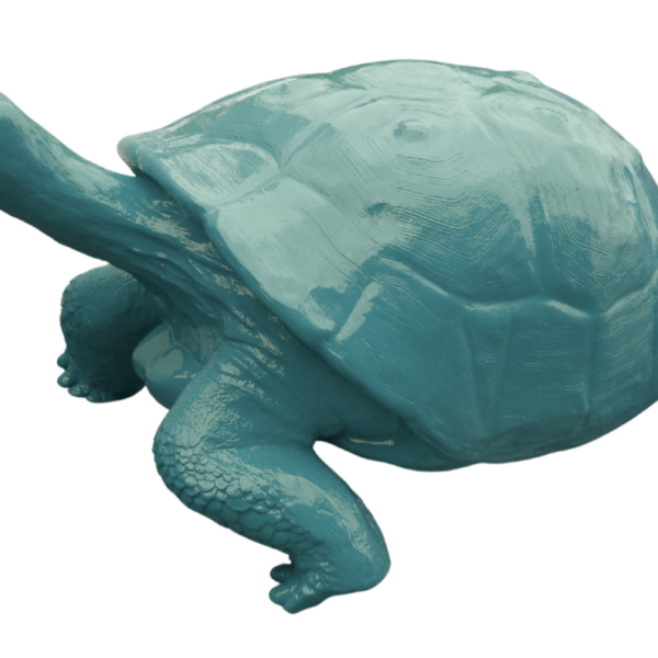 Große Schildkröte  -  XXL  -  Designer Deko Hochglanz Lack - 145 cm