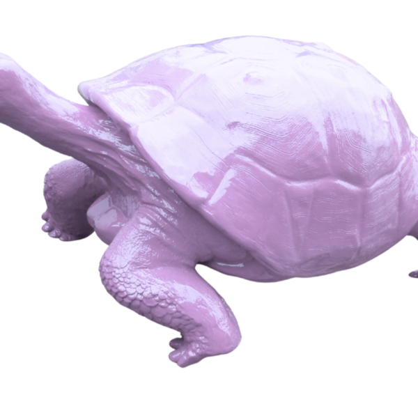 Große Schildkröte  -  XXL  -  Designer Deko Hochglanz Lack - 145 cm