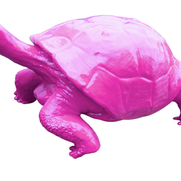 Große Schildkröte  -  XXL  -  Designer Deko Hochglanz Lack - 145 cm