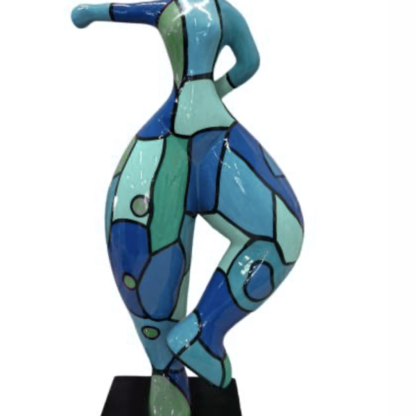 Art NANA Figur  -  132 cm -  Hochglanz Lack - Kunstbemalung