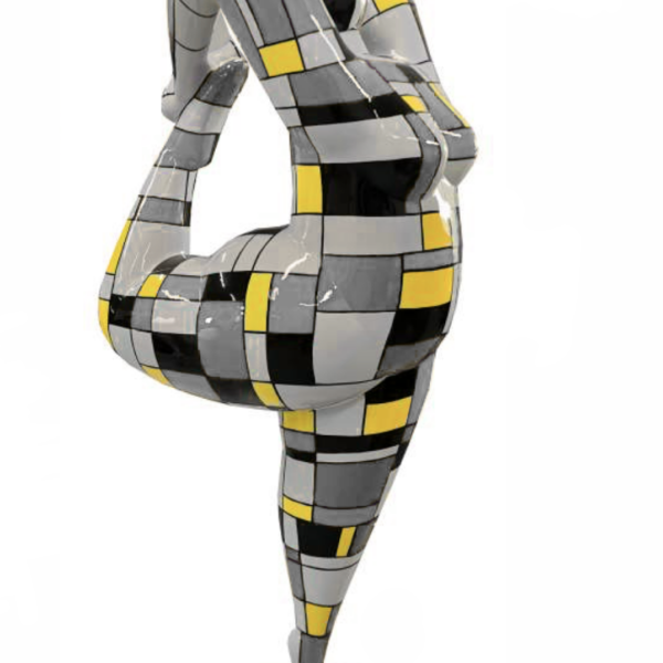 Art NANA Figur  - XXL  200 cm -  Hochglanz Lack - Kunstbemalung