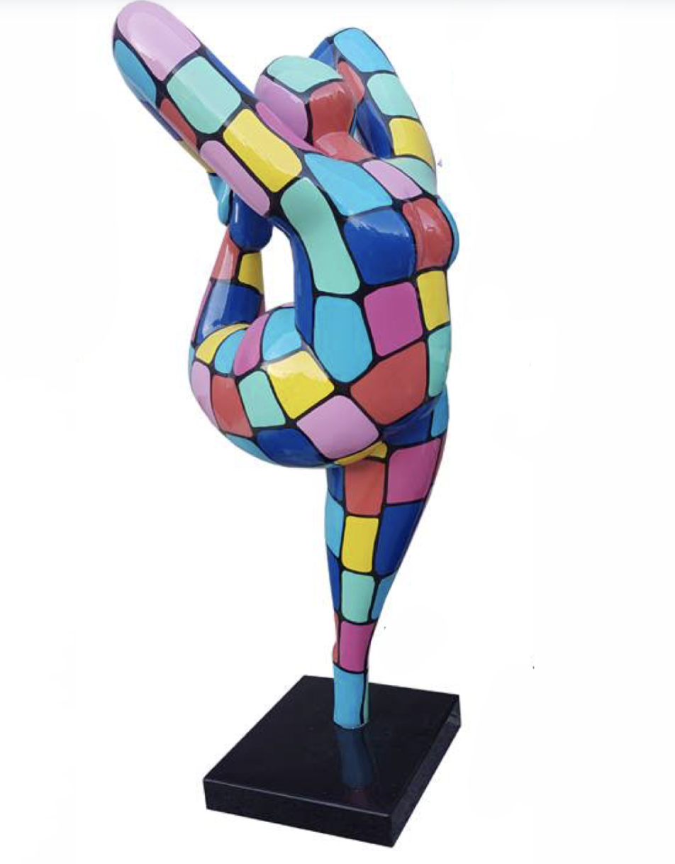 Art NANA Figur - XXL 200 cm - Hochglanz Lack - Kunstbemalung
