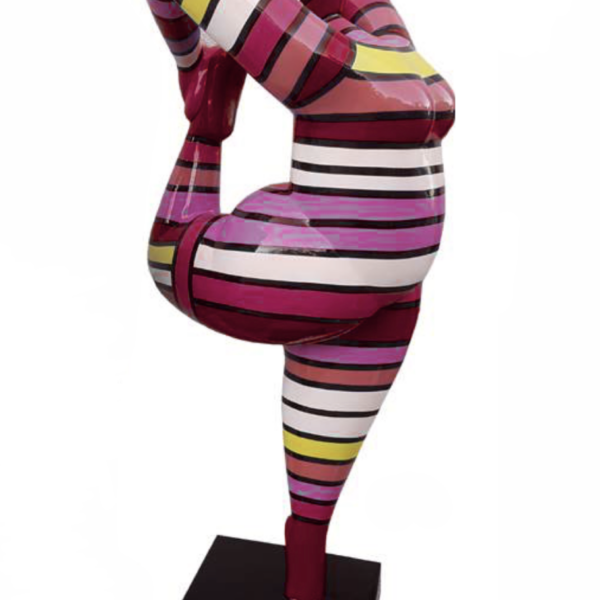 Art NANA Figur  - XXL  200 cm -  Hochglanz Lack - Kunstbemalung