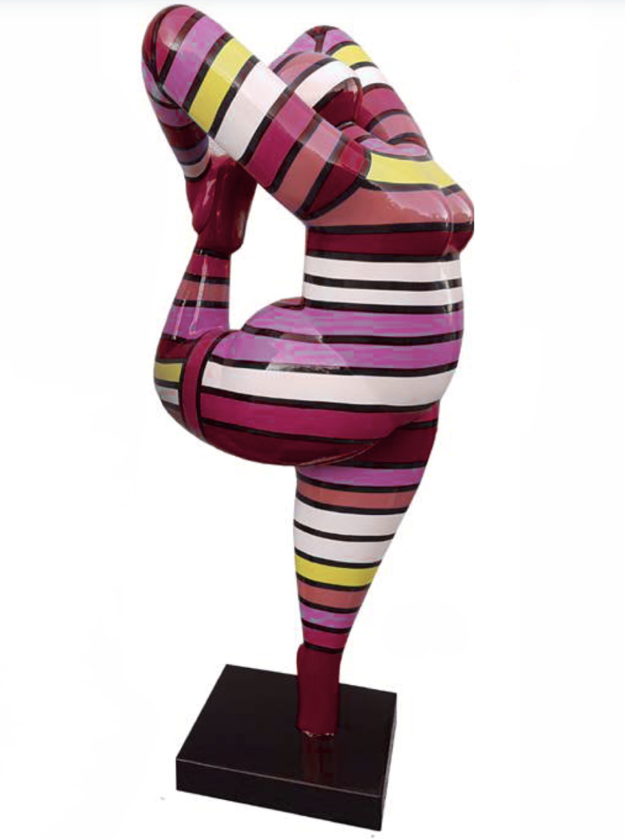 Art NANA Figur - XXL 200 cm - Hochglanz Lack - Kunstbemalung