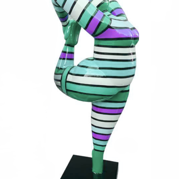 Art NANA Figur  - XXL  200 cm -  Hochglanz Lack - Kunstbemalung