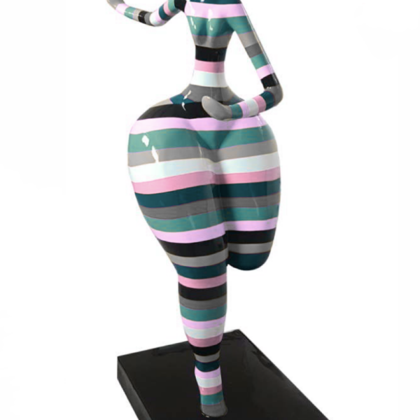 Art NANA Figur  -  130 cm -  Hochglanz Lack - Kunstbemalung