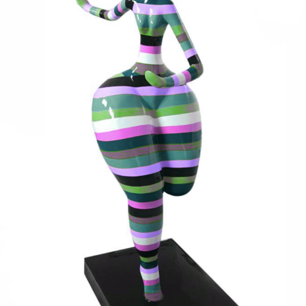 Art NANA Figur  -  130 cm -  Hochglanz Lack - Kunstbemalung