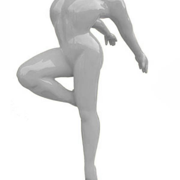 WOMAN Art NANA Figur  -  165 cm -  Hochglanz Lack - Kunstbemalung