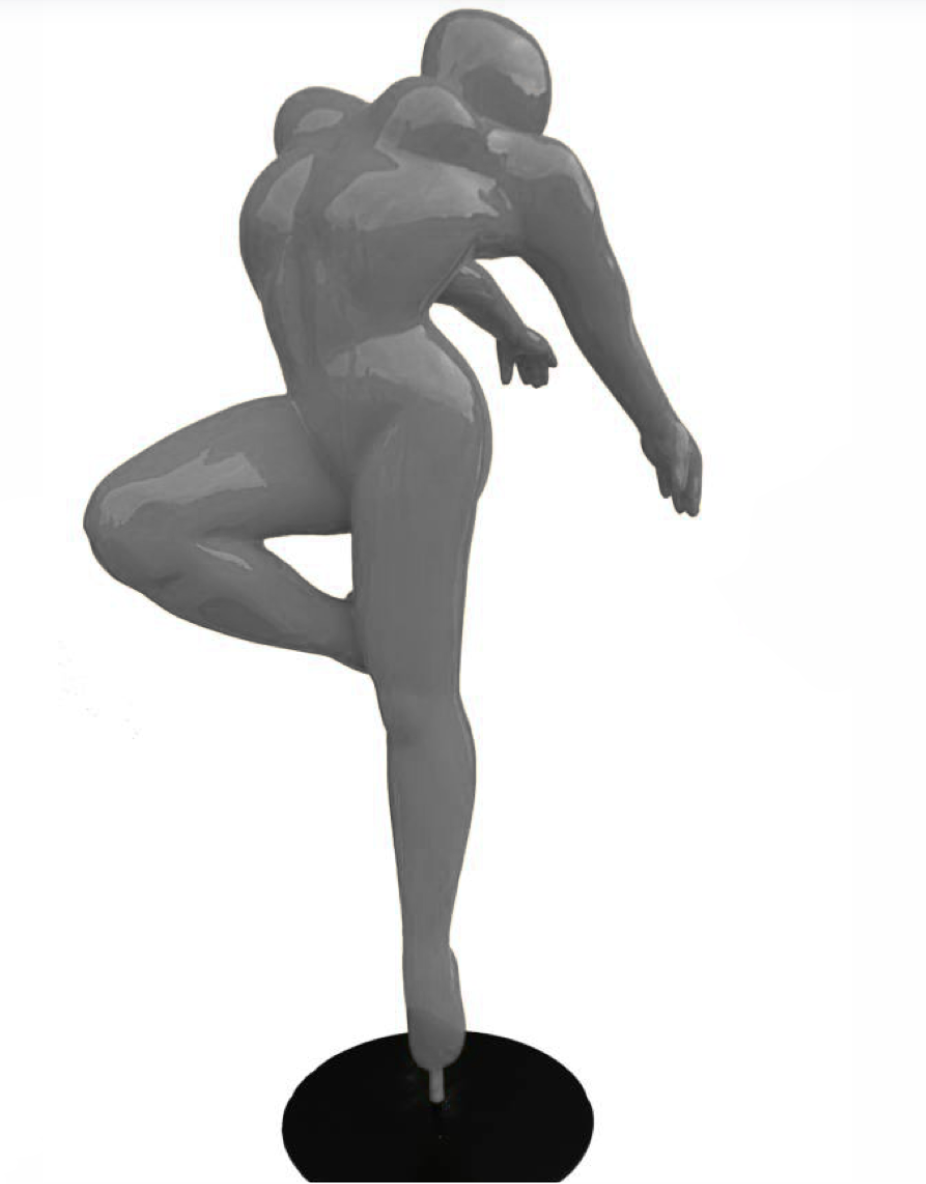 WOMAN Art NANA Figur - 165 cm - Hochglanz Lack - Kunstbemalung