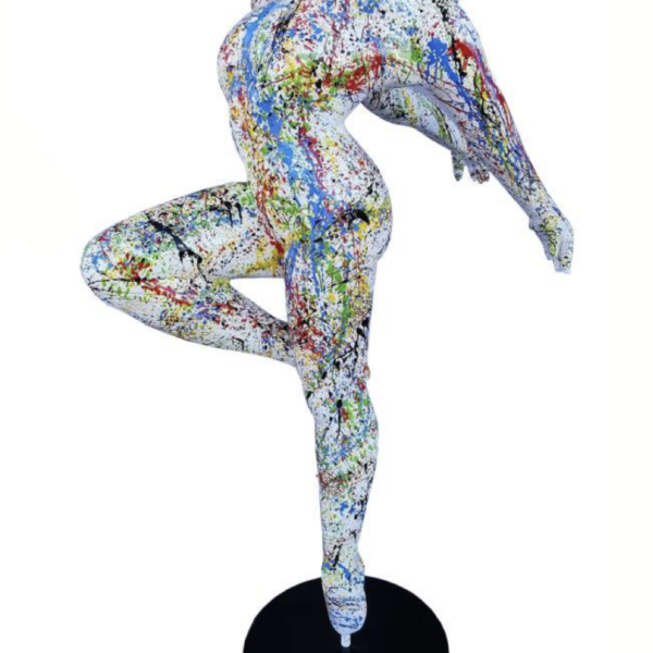 WOMAN Art NANA Figur  -  165 cm -  Hochglanz Lack - Kunstbemalung