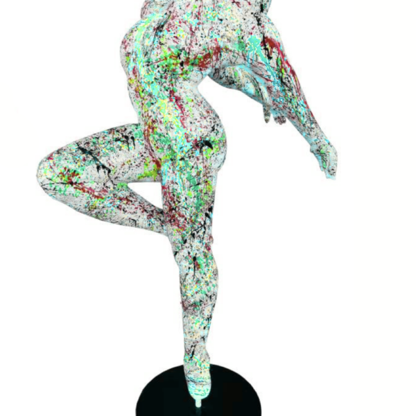 WOMAN Art NANA Figur  -  165 cm -  Hochglanz Lack - Kunstbemalung